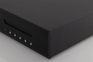 Front right corner view of a used Musical Fidelity M3SCD CD Player in Black