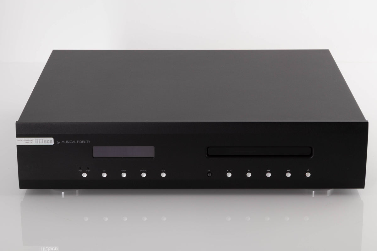 Front view of a used Musical Fidelity M3SCD CD Player in Black
