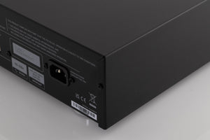 Rear right corner view of a used Musical Fidelity M3SCD CD Player in Black