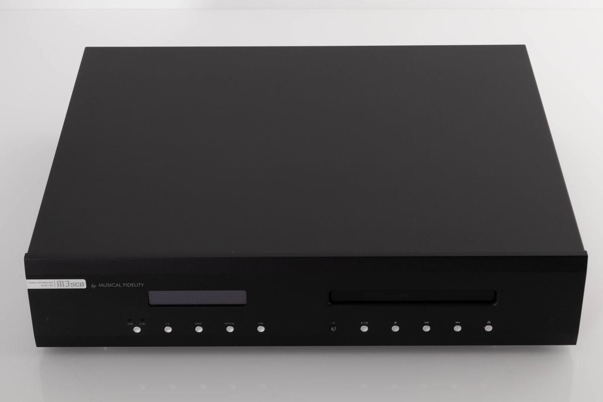 Top view of a used Musical Fidelity M3SCD CD Player in Black