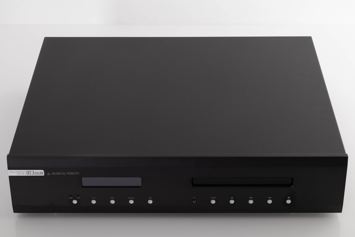 Top view of a used Musical Fidelity M3SCD CD Player in Black
