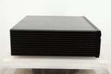 Side view of a used Musical Fidelity M6s Pre Amplifier in Black finish