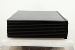 Side view of a used Musical Fidelity M6s Pre Amplifier in Black finish