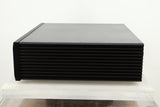 Side view of a used Musical Fidelity M6s Pre Amplifier in Black finish