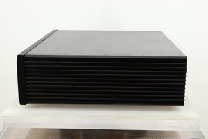 Side view of a used Musical Fidelity M6s Pre Amplifier in Black finish