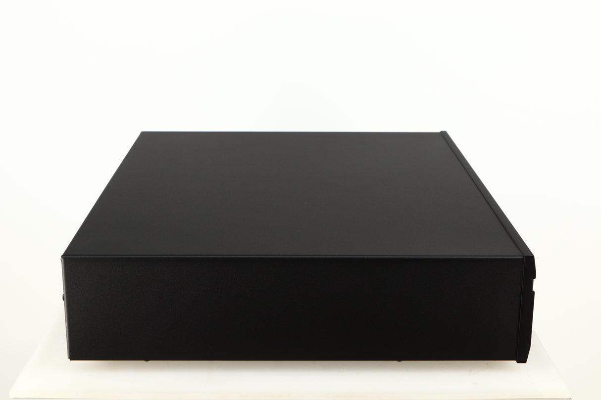 Left side view of a used Musical Fidelity M6X DAC in a black finish