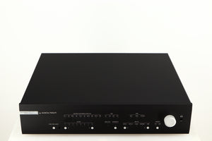 Top of a used Musical Fidelity M6X DAC in a black finish