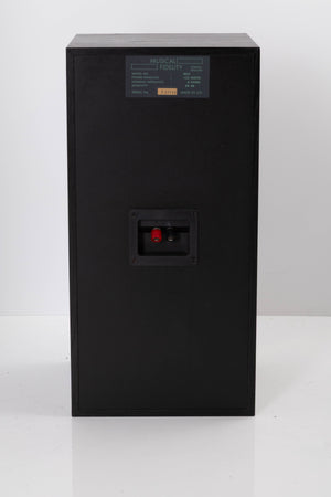 Rear view of a used Musical Fidelity MC-2 MKII Standmount Speaker in Black