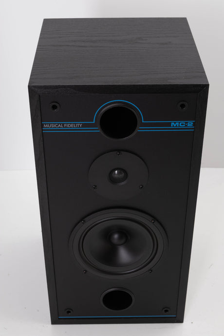 Top view of a used Musical Fidelity MC-2 MKII Standmount Speaker in Black