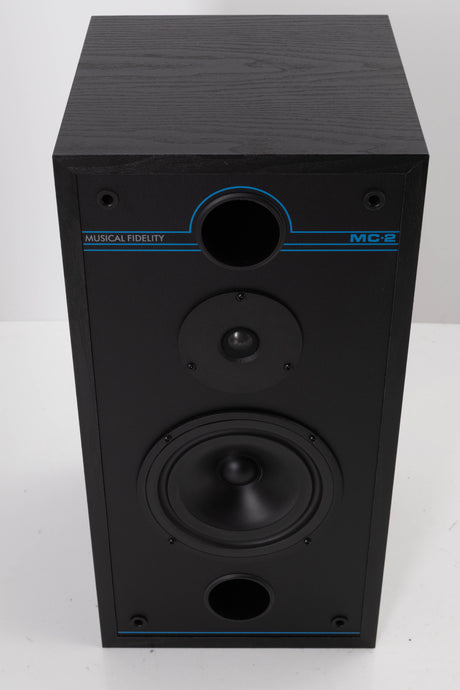 Top view of a used Musical Fidelity MC-2 MKII Standmount Speaker in Black