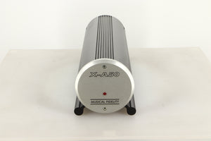 Front view of a used Musical Fidelity X-A50 Monoblock Power Amplifier