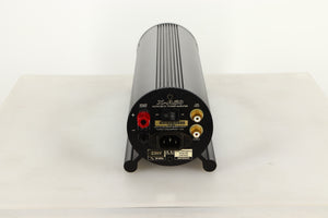 Rear view of a used Musical Fidelity X-A50 Monoblock Power Amplifier