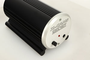 Front left corner view of a used Musical Fidelity X-Cans Headphone Amplifier