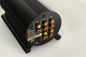Close up view of a used Musical Fidelity X-Pre Pre Amplifier