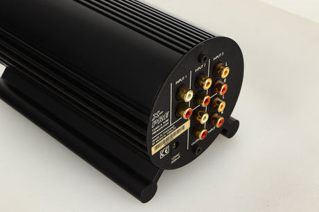 Rear left corner view of a used Musical Fidelity X-Pre Pre Amplifier
