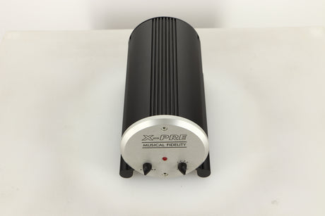 Top view of a used Musical Fidelity X-Pre Pre Amplifier