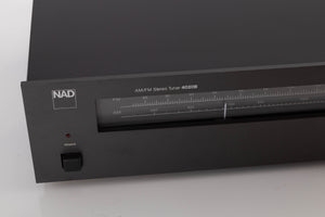 Close up view of a used NAD 4020 Tuner