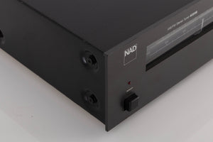 Front left corner view of a used NAD 4020 Tuner