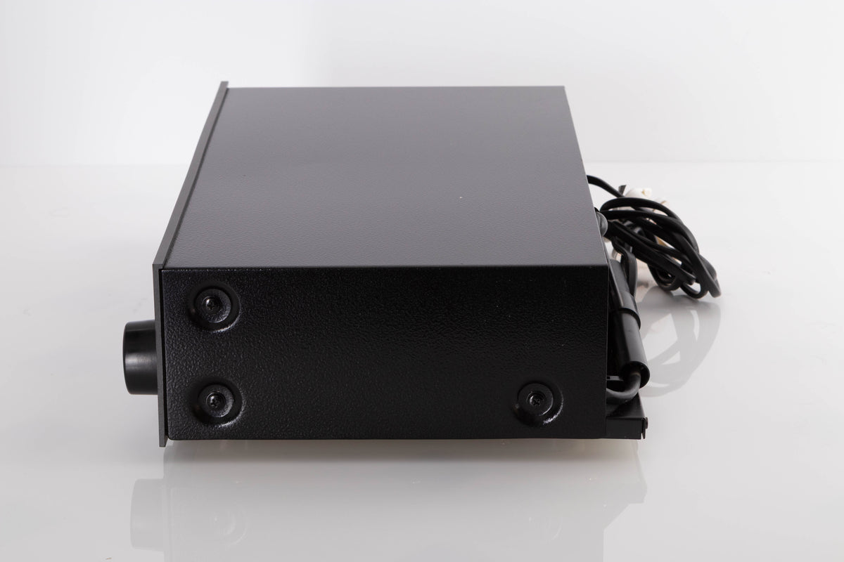 Side view of a used NAD 4020 Tuner