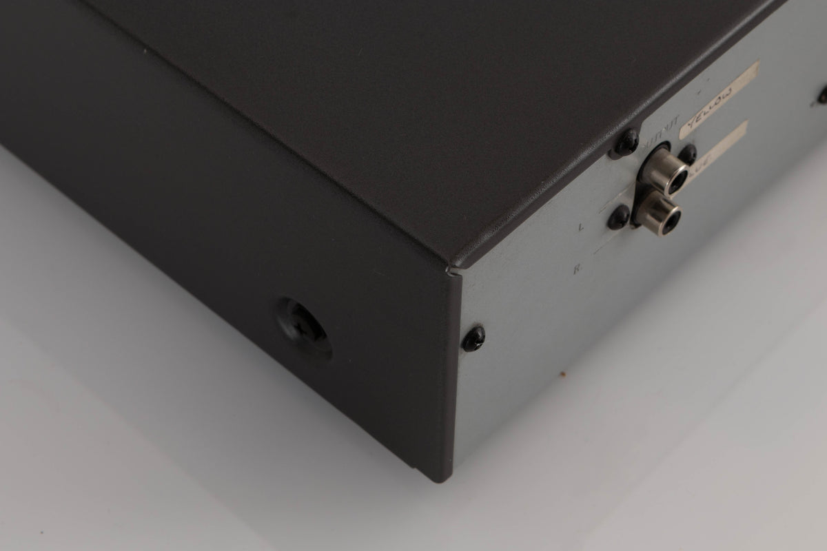 Rear right corner of a used NAD 5425 CD Player 