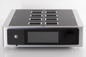 Front view of a used NAD M33 V1 BluOS Streaming DAC Integrated Amplifier