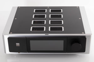 Top of a used NAD M33 V1 BluOS Streaming DAC Integrated Amplifier