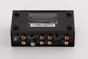 Underside of a used NAD PP3i Phono / USB Pre Amplifier in a Black finish