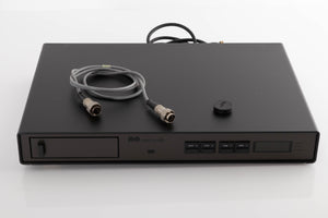 Front view of a used Naim CD3 CD Player with SNAIC, and CD puck