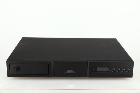 Front view of a used Naim CD5 CD Player in a black finish