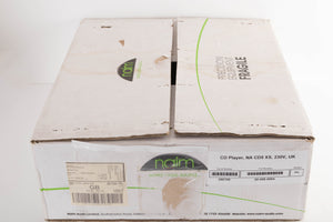 Box for a used Naim CD5 XS CD Player in a Black finish