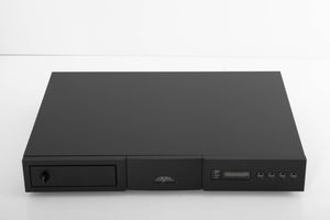 Front view of a used Naim CD5 XS CD Player in a black finish