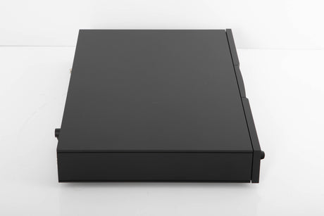 Left side view of a used Naim CD5 XS CD Player in a black finish