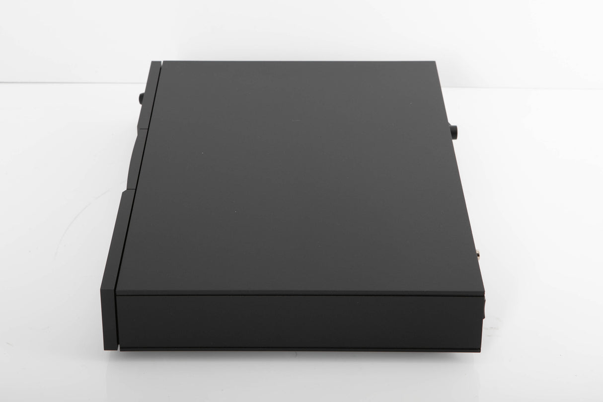 Right side view of a used Naim CD5 XS CD Player in a black finish