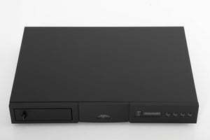 Top of a used Naim CD5 XS CD Player in a black finish