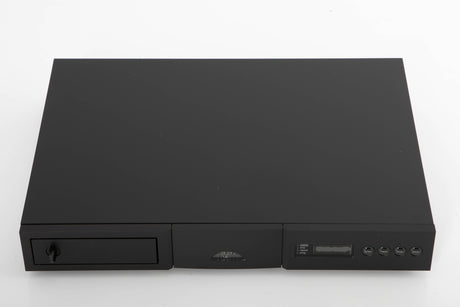 Top of a used Naim CD5 XS CD Player in a black finish