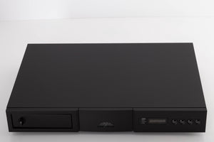 Top of a used Naim CD5 XS CD Player in a Black finish