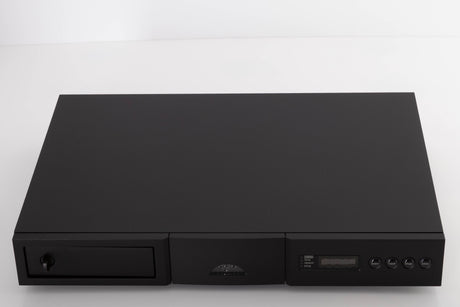 Top of a used Naim CD5 XS CD Player in a Black finish