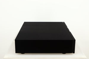Left side view of a used Naim CD555PS DR Power Supply in a black finish