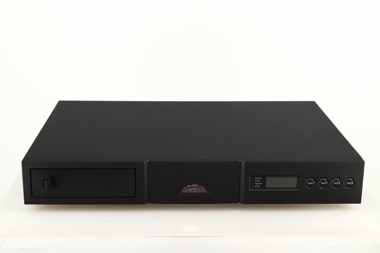 Front view of a used Naim CD5i CD Player in a black finish