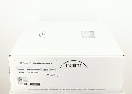 Box for a used Naim CD5si CD Player in a black finish