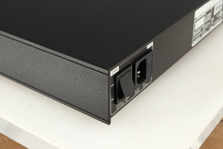 Rear right corner of a used Naim CD5si CD Player in a black finish