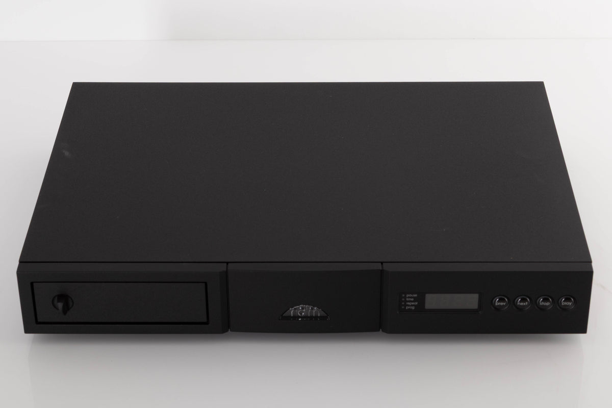 Top of a used Naim CD5si CD Player in a Black finish