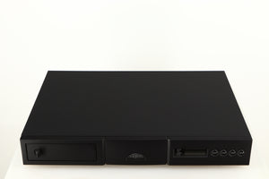 Top of a used Naim CD5si CD Player in a black finish
