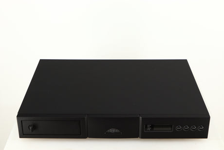 Top of a used Naim CD5si CD Player in a black finish