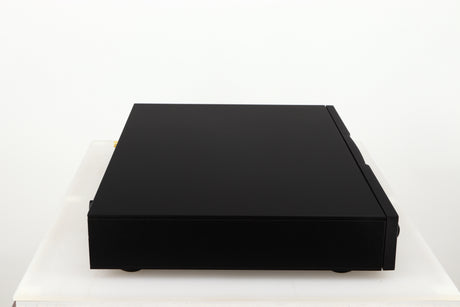 Left side view of a used Naim CD5X CD Player in a black finish