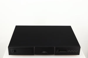 Top of a used Naim CD5X CD Player in a black finish