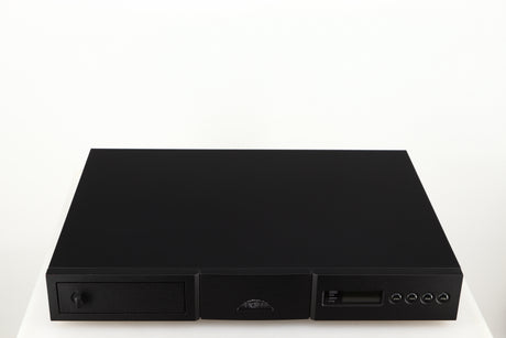 Top of a used Naim CD5X CD Player in a black finish
