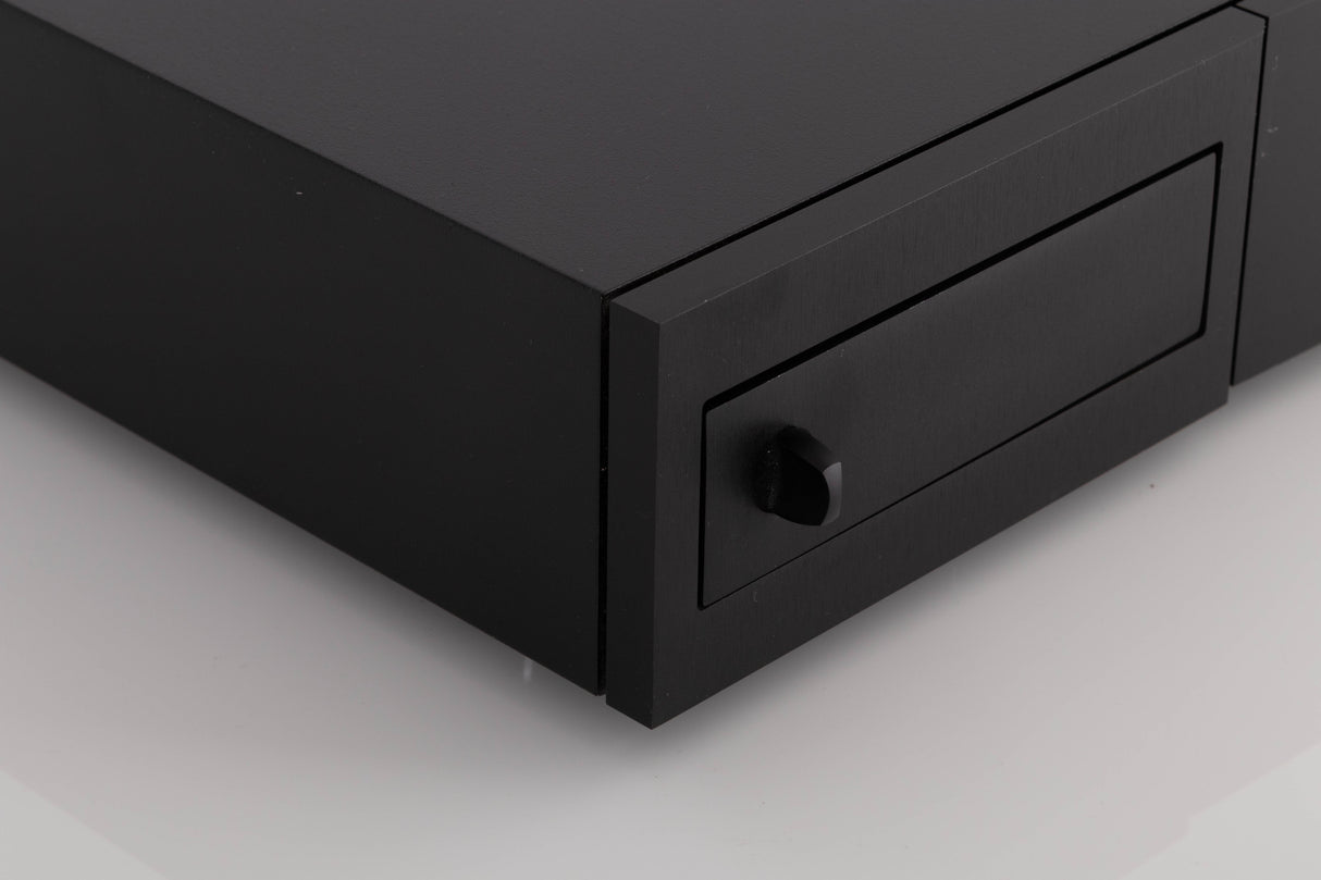 Front left corner view of a used Naim CDX2 CD Player