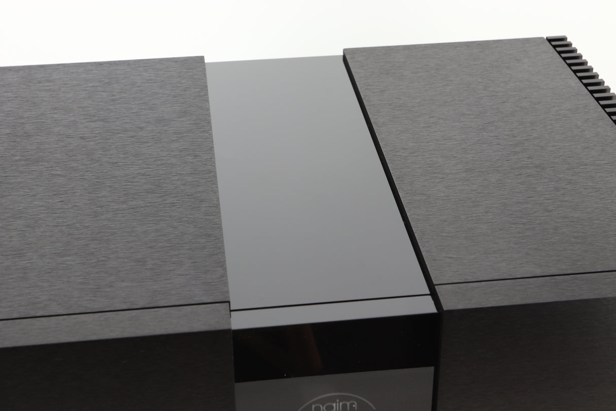 Close up view of a used Naim Classic NAP250 Power Amplifier