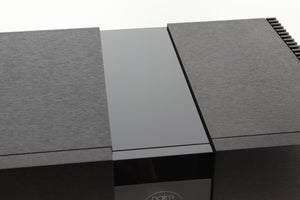 Close up view of a used Naim Classic NAP250 Power Amplifier